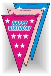 Happy Birthday bunting - free to download