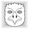 Crow Masks Templates