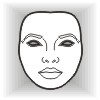 Beauty mask template #006002