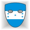 Honduras flag face mask