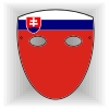 Slovakia flag face mask